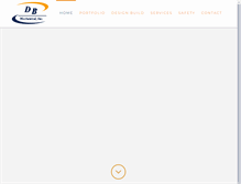 Tablet Screenshot of dbmechanical.com